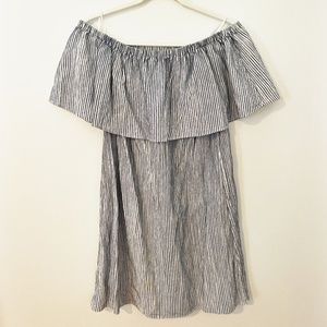 J Crew Off the Shoulder Dress